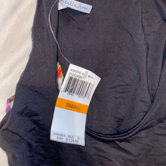 One Piece Open Back Bathing Suit NWT size small - Picture 5 of 5